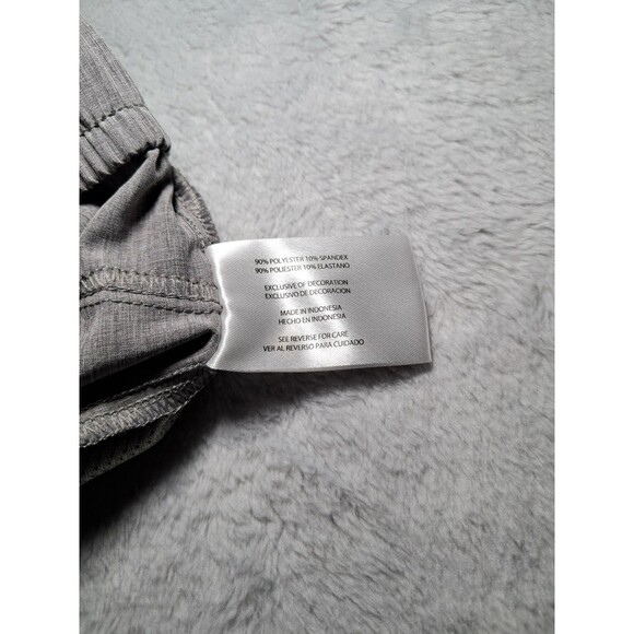 Eddie Bauer Shorts Tech Woven Pull On Mens 2X Gray Drawstring Comfy - Picture 3 of 9